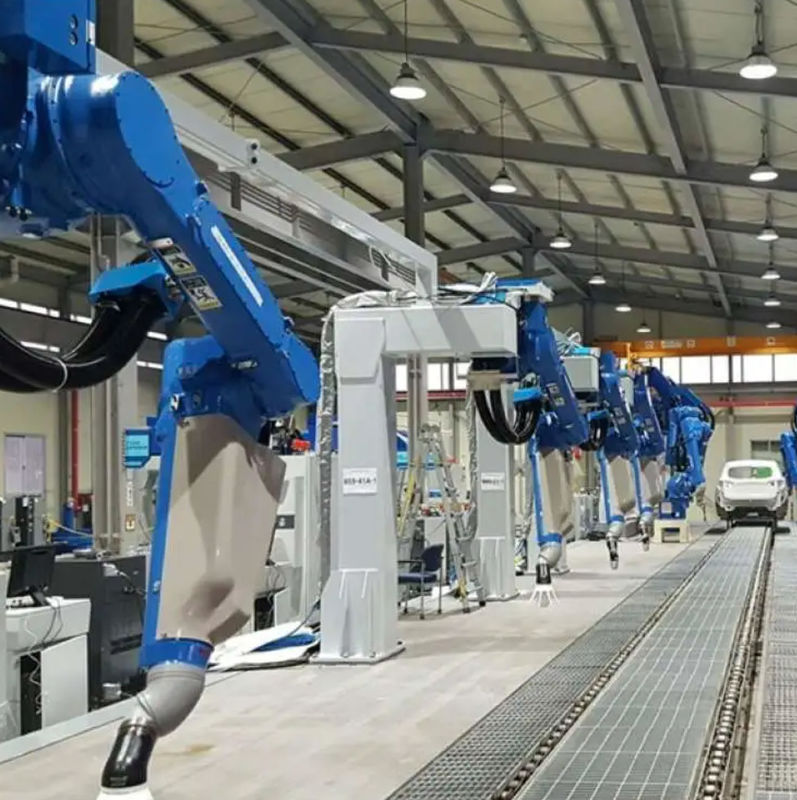 Robot Industri 6 Sumbu dengan Suhu Operasional -10°C hingga +50°C Video Inspeksi Keluar Disediakan