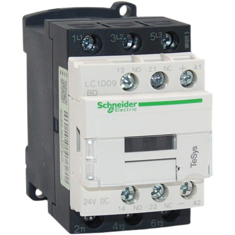 Kontaktor Schneider DC LC1D09 LCD12 LCD18 LCD25 BDC MDC FDC EDC 24VDC 48VDC 110VDC 220VDC LC1-D09 LC1-D12 LC1-D18 LC1-D2